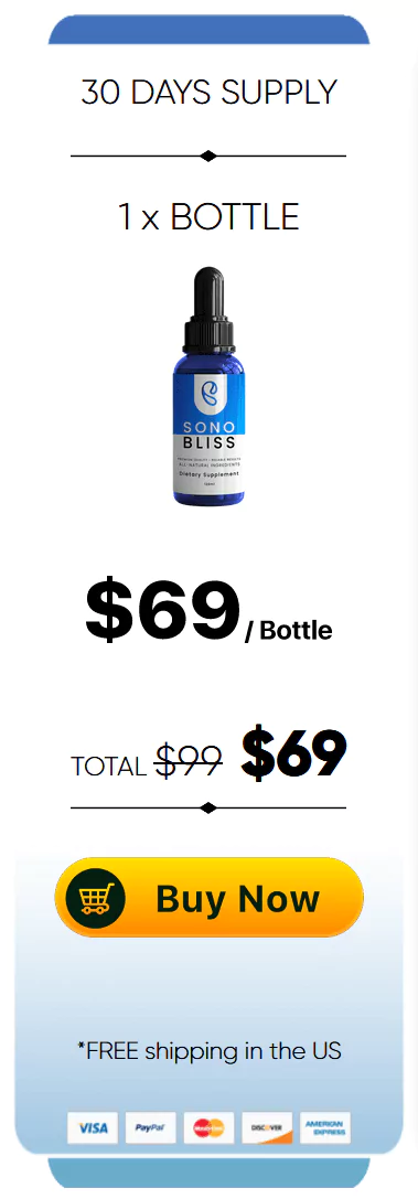 Sonobliss Buy 1 Bottle